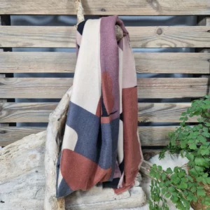 Foulard imprimé graphique